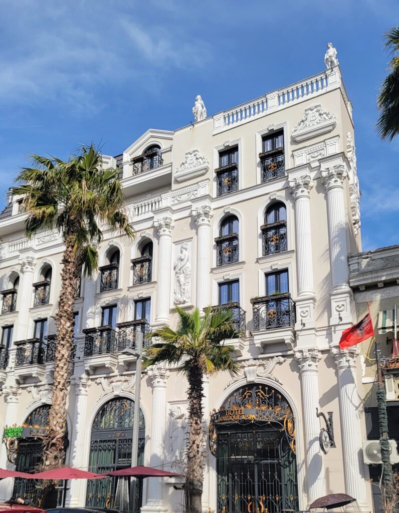 Historic architecture in Durres